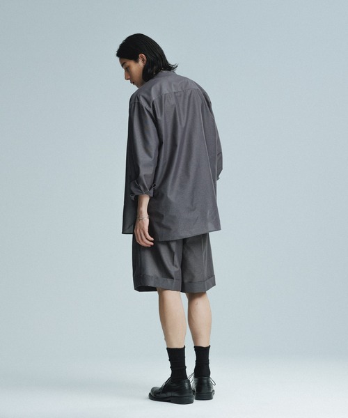 ADAM ET ROPE'(アダムエロペ)の「【ACT/アクト】超軽量 イージーショーツ / 速乾 / ストレッチ / イージーケア(その他パンツ・メンズ・ブラック/チャコールグレー・M/L)」の14枚目の写真