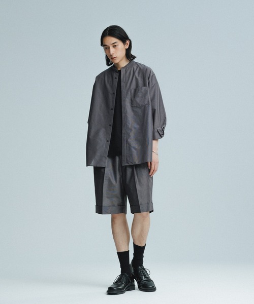 ADAM ET ROPE'(アダムエロペ)の「【ACT/アクト】超軽量 イージーショーツ / 速乾 / ストレッチ / イージーケア(その他パンツ・メンズ・ブラック/チャコールグレー・M/L)」の15枚目の写真