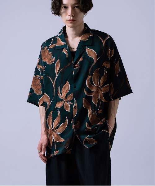 Crownor(クラウノアー)の「総柄 半袖 オープンカラーシャツ(シャツ/ブラウス・メンズ・A/T/B/D/E/I/C/M/N/O/P/R/S/その他6/その他14/その他15/その他16/その他17/その他18/その他4/その他7/その他9/その他12/その他1/その他2/その他3/その他5/その他11/その他8/その他10/その他13/その他19・MEDIUM/LARGE/SMALL)」の9枚目の写真