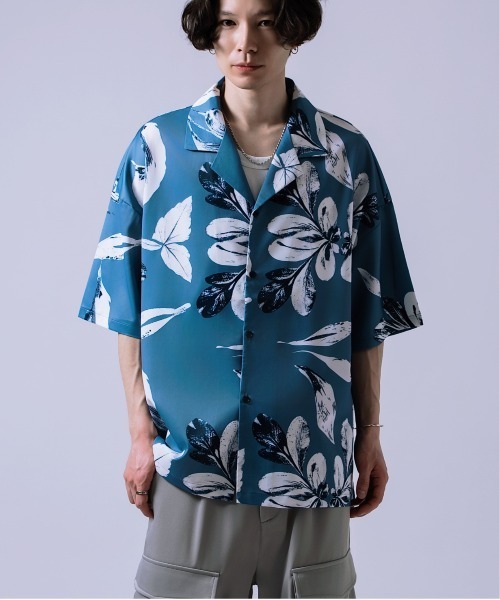Crownor(クラウノアー)の「総柄 半袖 オープンカラーシャツ(シャツ/ブラウス・メンズ・A/T/B/D/E/I/C/M/N/O/P/R/S/その他6/その他14/その他15/その他16/その他17/その他18/その他4/その他7/その他9/その他12/その他1/その他2/その他3/その他5/その他11/その他8/その他10/その他13/その他19・MEDIUM/LARGE/SMALL)」の14枚目の写真