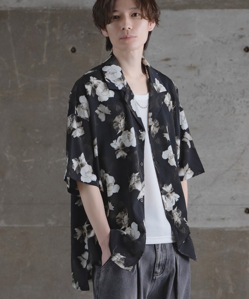 improves（インプローブス）の「総柄 半袖 オープンカラーシャツ（シャツ/ブラウス・メンズ・A/T/B/D/E/I/C/M/N/O/P/R/S・MEDIUM/LARGE）」の7枚目の写真