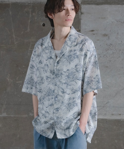 improves（インプローブス）の「総柄 半袖 オープンカラーシャツ（シャツ/ブラウス・メンズ・A/T/B/D/E/I/C/M/N/O/P/R/S・MEDIUM/LARGE）」の13枚目の写真