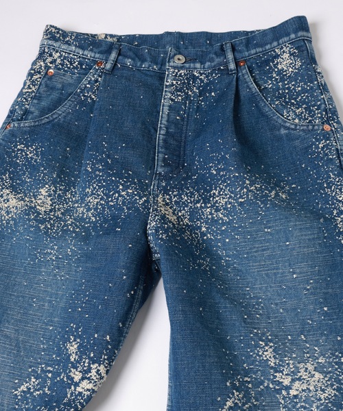 Dulcamara（ドゥルカマラ）の「グラニュールデニム6ポケットバギーPT-U（デニムパンツ・メンズ・インディゴブルー・0/2/1）」の9枚目の写真