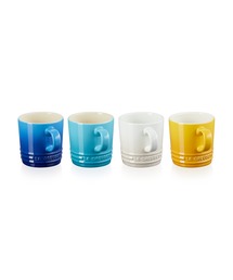 Le Creuset（ルクルーゼ）の「カプチーノマグ 200ml (4個入り) リビエラコレクション（グラス/マグカップ/タンブラー）」