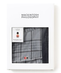 MACKINTOSH PHILOSOPHY（ﾏｯｷﾝﾄｯｼｭ ﾌｨﾛｿﾌｨｰ）の「バッキンガムベア＆モノトーンチェック ボクサーパンツ（ボクサーパンツ・メンズ）」