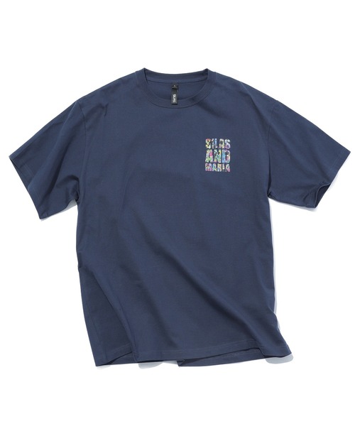 SILAS(サイラス)の「PIXCEL LOGO S/S TEE(Tシャツ/カットソー・メンズ・ホワイト/ネイビー/ブラック・M/L/XL)」の4枚目の写真