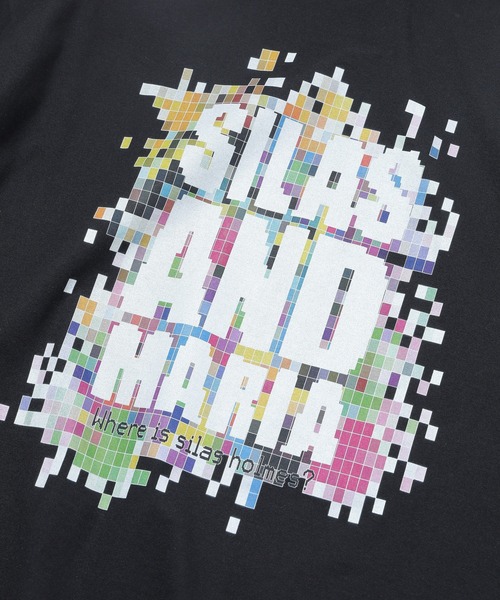 SILAS(サイラス)の「PIXCEL LOGO S/S TEE(Tシャツ/カットソー・メンズ・ホワイト/ネイビー/ブラック・M/L/XL)」の20枚目の写真