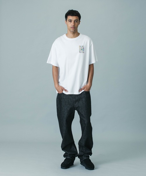SILAS(サイラス)の「PIXCEL LOGO S/S TEE(Tシャツ/カットソー・メンズ・ホワイト/ネイビー/ブラック・M/L/XL)」の11枚目の写真