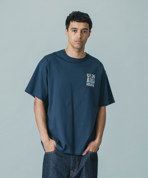 SILAS(サイラス)の「PIXCEL LOGO S/S TEE(Tシャツ/カットソー・メンズ・ホワイト/ネイビー/ブラック・M/L/XL)」の13枚目の写真