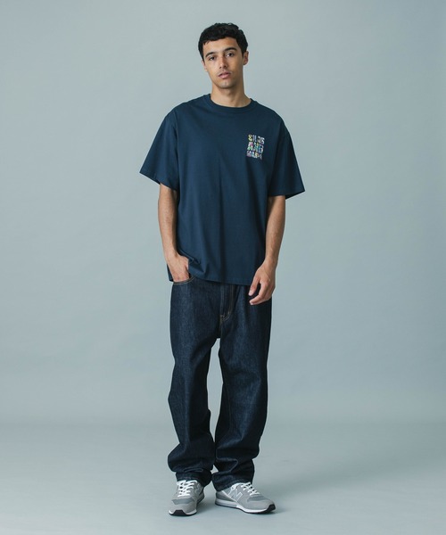 SILAS(サイラス)の「PIXCEL LOGO S/S TEE(Tシャツ/カットソー・メンズ・ホワイト/ネイビー/ブラック・M/L/XL)」の15枚目の写真
