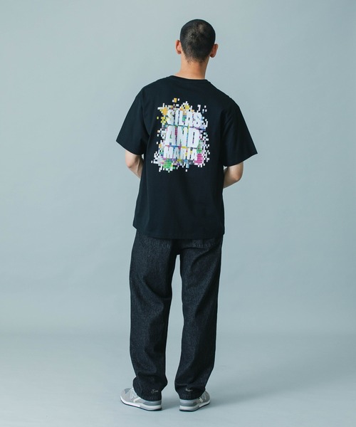 SILAS(サイラス)の「PIXCEL LOGO S/S TEE(Tシャツ/カットソー・メンズ・ホワイト/ネイビー/ブラック・M/L/XL)」の18枚目の写真