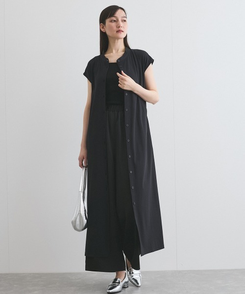 ketty(ケティ)の「サテンイージーワイドパンツ≪洗濯機で洗える≫(その他パンツ・レディース・オフホワイト/ブラウン/ブラック・M)」の15枚目の写真