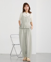 NICOLE CLUB | ツイードビスチェセットアップ(ワンピース)