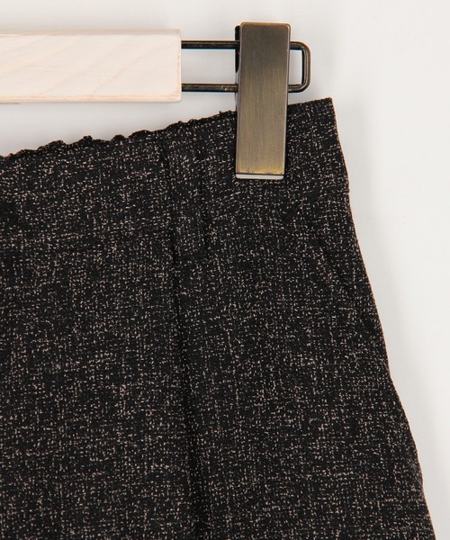 NICOLE CLUB(ニコル クラブ)の「ツイードビスチェセットアップ(ワンピース・レディース・ブラック/オフホワイト・MEDIUM)」の13枚目の写真