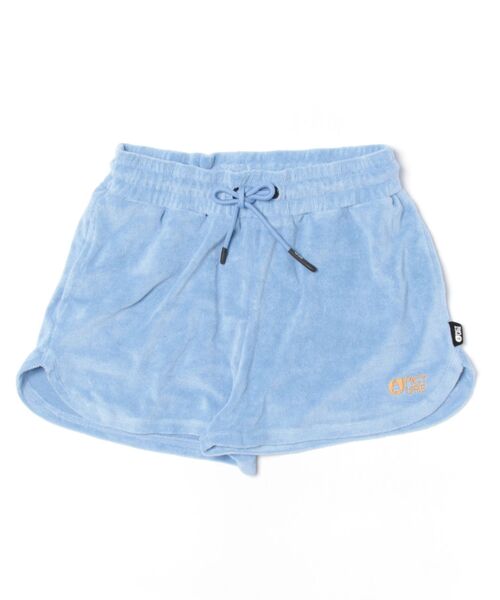 PICTURE ORGANIC CLOTHING（ピクチャーオーガニッククロージング）の「【PICTURE/ピクチャー】CARRELLA SHORTS　オーガニックコットン　パイル　ワンポイント刺繍　ショーツ（その他パンツ・レディース・ブルー系その他・SMALL/MEDIUM）」の6枚目の写真