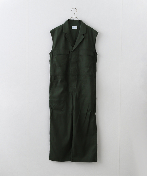 Le Minor（ルミノア）の「《NOBLE別注》LE MINOR/ルミノア COMBINAISON（つなぎ/オールインワン・レディース・カーキ・X-SMALL）」の10枚目の写真