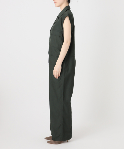 Le Minor（ルミノア）の「《NOBLE別注》LE MINOR/ルミノア COMBINAISON（つなぎ/オールインワン・レディース・カーキ・X-SMALL）」の13枚目の写真