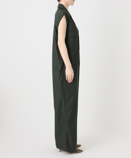 Le Minor（ルミノア）の「《NOBLE別注》LE MINOR/ルミノア COMBINAISON（つなぎ/オールインワン・レディース・カーキ・X-SMALL）」の15枚目の写真