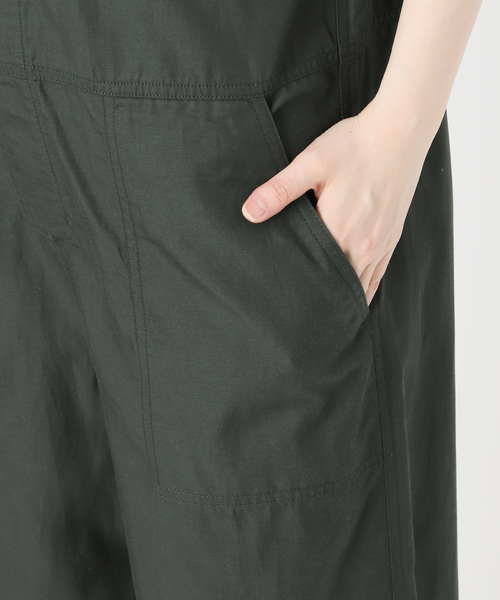 Le Minor（ルミノア）の「《NOBLE別注》LE MINOR/ルミノア COMBINAISON（つなぎ/オールインワン・レディース・カーキ・X-SMALL）」の20枚目の写真