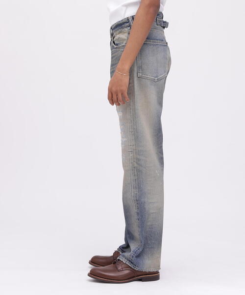 AVIREX（アヴィレックス）の「《TFQP》BUCKLE BUCK DENIM PANTS "50YEARS WASH" / バックルバック デニムパンツ / AVIREX / アヴィレックス（デニムパンツ・メンズ・その他6・30/28/36/32/34）」の6枚目の写真