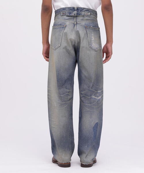 AVIREX（アヴィレックス）の「《TFQP》BUCKLE BUCK DENIM PANTS "50YEARS WASH" / バックルバック デニムパンツ / AVIREX / アヴィレックス（デニムパンツ・メンズ・その他6・30/28/36/32/34）」の7枚目の写真