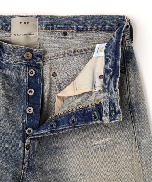 AVIREX（アヴィレックス）の「《TFQP》BUCKLE BUCK DENIM PANTS "50YEARS WASH" / バックルバック デニムパンツ / AVIREX / アヴィレックス（デニムパンツ・メンズ・その他6・30/28/36/32/34）」の14枚目の写真