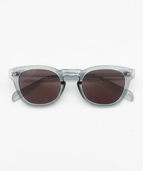 WEGO(ウィゴー)の「WEGO/ボストンカラーレンズ(サングラス・レディース・イエロー/ブラック/グレー/ブルー・FREE)」の1枚目の写真