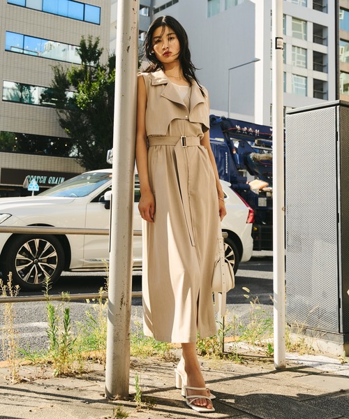 すー　UNベスト　38 セール】【残りわずか！】3WAYイレギュラーベストSETワンピース｜細