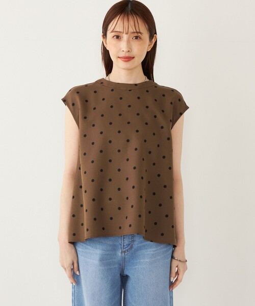 ✨KOです✨　　　23区 ブラウス  柄ブラウス フレンチスリーブ trim_fce_item6690d4ee9450b.jpg