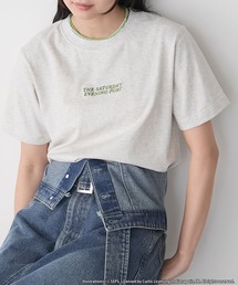 エンブロイダリーロゴTシャツ FRAY I.D｜ビジューエンブロイダリーロゴTシャツ/ウォッシャブル