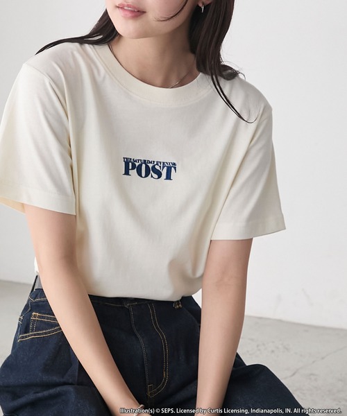 forksy.】【THE SATURDAY EVENING POST】別注 エンブロイダリー