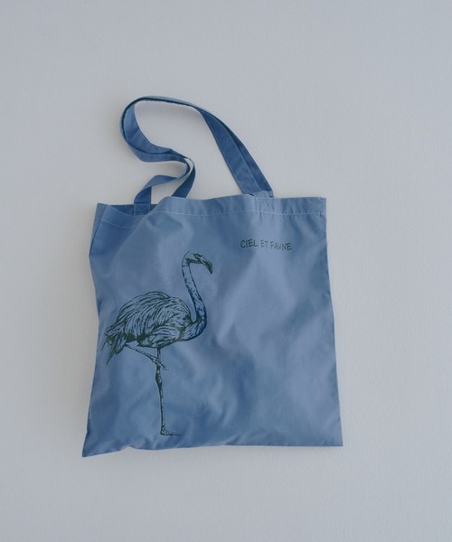 studio CLIP（スタディオクリップ）の「アソートアニマルプリントトート（トートバッグ・レディース・ナチュラル/ブルー/ベージュ/スモーク/ピンク/グリーン・FREE）」の5枚目の写真