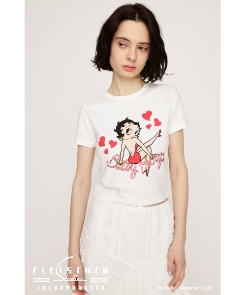 SLY ベディブープ Tシャツ Betty Boop x SLY COMPACT T/SH ベティブープ スライ コンパクト