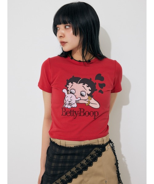 Betty Boop x SLY COMPACT Tシャツ SLY | Betty Boop x SLY COMPACT Tシャツ (Tシャツ・カットソー