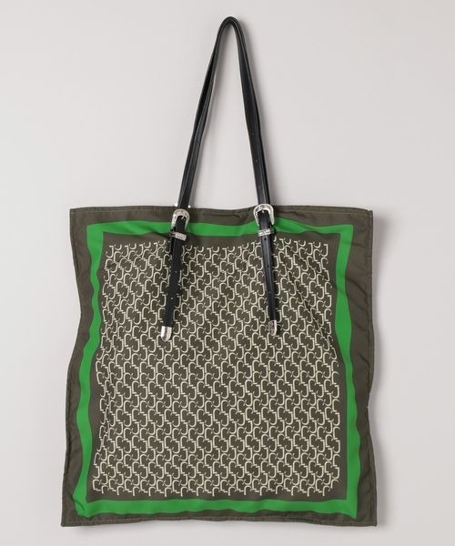 JEANASIS（ジーナシス）の「スカーフガラトートBAG/523876（トートバッグ・レディース・ブラック/ブラウン系その他・FREE）」の7枚目の写真