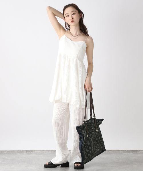 JEANASIS（ジーナシス）の「スカーフガラトートBAG/523876（トートバッグ・レディース・ブラック/ブラウン系その他・FREE）」の3枚目の写真