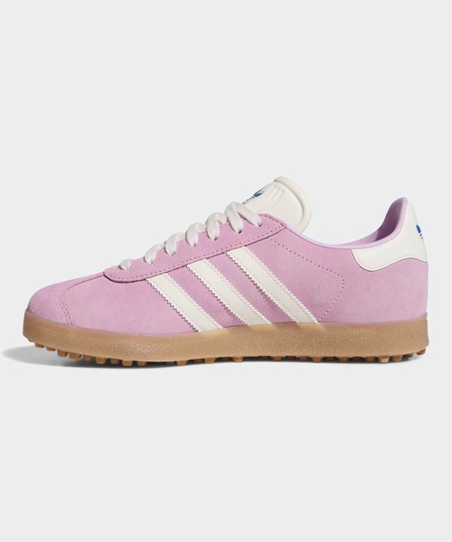 adidas（アディダス）の「オリジナルスゴルフ ウィメンズ ガゼル ゴルフ 【adidas Golf/アディダスゴルフ】（スニーカー・レディース・グレー/グレー系その他/ピンク/グリーン系その他/スカイブルー/イエロー/ホワイト・22.0cm/22.5cm/23.0cm/23.5cm/24.0cm/24.5cm/25.0cm/25.5cm/26.0cm）」の15枚目の写真