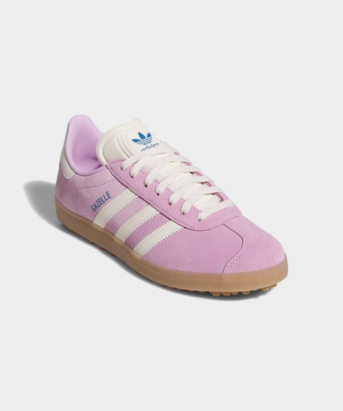 adidas（アディダス）の「オリジナルスゴルフ ウィメンズ ガゼル ゴルフ 【adidas Golf/アディダスゴルフ】（スニーカー・レディース・グレー/グレー系その他/ピンク/グリーン系その他/スカイブルー/イエロー/ホワイト・22.0cm/22.5cm/23.0cm/23.5cm/24.0cm/24.5cm/25.0cm/25.5cm/26.0cm）」の13枚目の写真