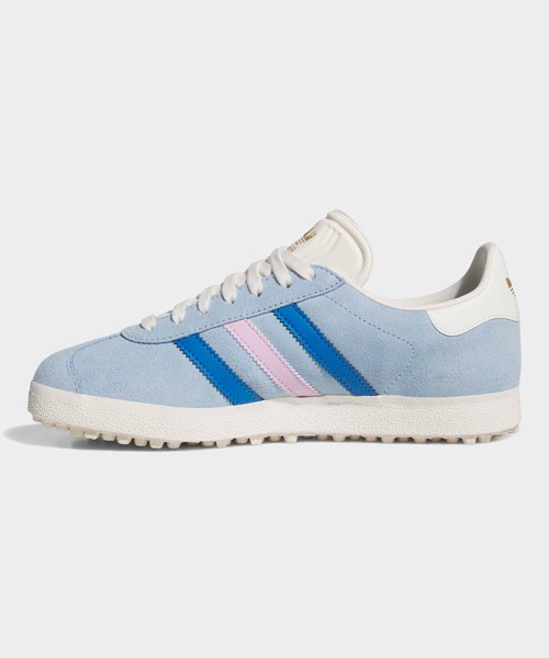 adidas（アディダス）の「オリジナルスゴルフ ウィメンズ ガゼル ゴルフ 【adidas Golf/アディダスゴルフ】（スニーカー・レディース・グレー/グレー系その他/ピンク/グリーン系その他/スカイブルー/イエロー/ホワイト・22.0cm/22.5cm/23.0cm/23.5cm/24.0cm/24.5cm/25.0cm/25.5cm/26.0cm）」の20枚目の写真