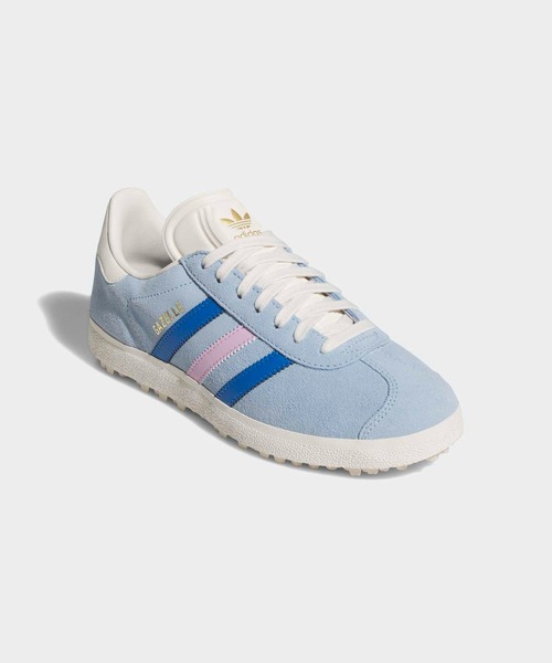 adidas（アディダス）の「オリジナルスゴルフ ウィメンズ ガゼル ゴルフ 【adidas Golf/アディダスゴルフ】（スニーカー・レディース・グレー/グレー系その他/ピンク/グリーン系その他/スカイブルー/イエロー/ホワイト・22.0cm/22.5cm/23.0cm/23.5cm/24.0cm/24.5cm/25.0cm/25.5cm/26.0cm）」の18枚目の写真