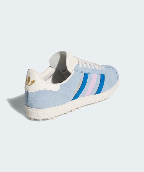 adidas（アディダス）の「オリジナルスゴルフ ウィメンズ ガゼル ゴルフ 【adidas Golf/アディダスゴルフ】（スニーカー・レディース・グレー/グレー系その他/ピンク/グリーン系その他/スカイブルー/イエロー/ホワイト・22.0cm/22.5cm/23.0cm/23.5cm/24.0cm/24.5cm/25.0cm/25.5cm/26.0cm）」の19枚目の写真
