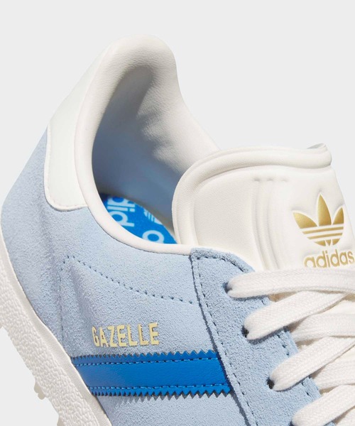 adidas（アディダス）の「オリジナルスゴルフ ウィメンズ ガゼル ゴルフ 【adidas Golf/アディダスゴルフ】（スニーカー・レディース・グレー/グレー系その他/ピンク/グリーン系その他/スカイブルー/イエロー/ホワイト・22.0cm/22.5cm/23.0cm/23.5cm/24.0cm/24.5cm/25.0cm/25.5cm/26.0cm）」の21枚目の写真