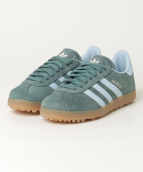adidas（アディダス）の「オリジナルスゴルフ ウィメンズ ガゼル ゴルフ 【adidas Golf/アディダスゴルフ】（スニーカー・レディース・グレー/グレー系その他/ピンク/グリーン系その他/スカイブルー/イエロー/ホワイト・22.0cm/22.5cm/23.0cm/23.5cm/24.0cm/24.5cm/25.0cm/25.5cm/26.0cm）」の9枚目の写真