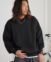 CROSS & STITCH | CROSS&STITCH/クロスアンドステッチ 10oz 裏毛 スウェット カジュアルトレーナー クルーネック 無地 ユニセックス(スウェット)