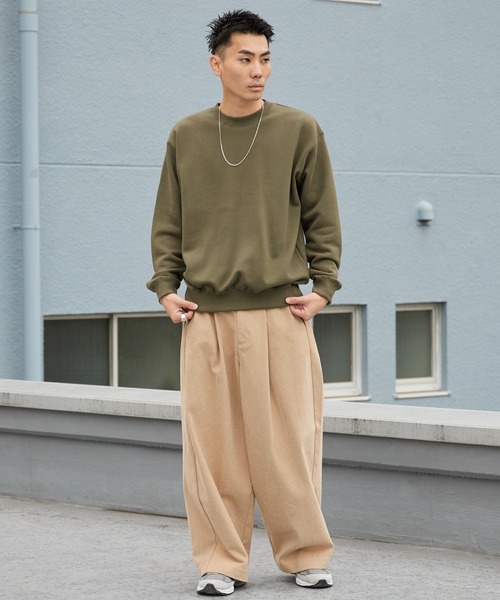 CROSS&STITCH/クロスアンドステッチ 10oz 裏毛 スウェット カジュアル