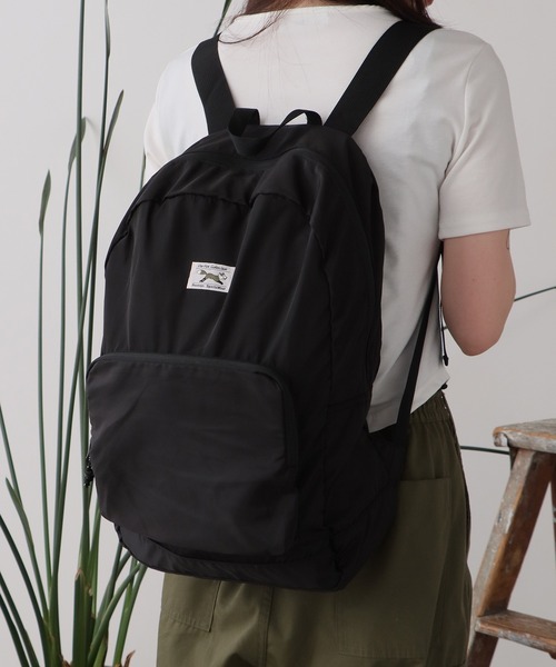 PENNEYS(ぺニーズ)の「PENNEYS/ペニーズ THE FOX PACKABLE DAY PACK デイパック(バックパック/リュック・メンズ・グレー/ブルー/ブラック・FREE)」の6枚目の写真