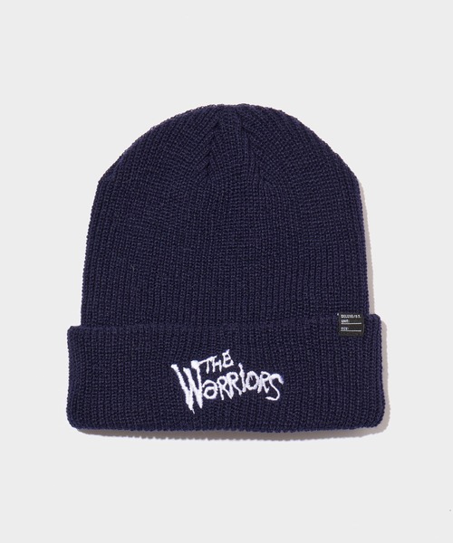 DELUXE（デラックス）の「DELUXE x THE Warriors BEANIE（ニットキャップ/ビーニー・メンズ・ブラック/ネイビー・FREE）」の2枚目の写真