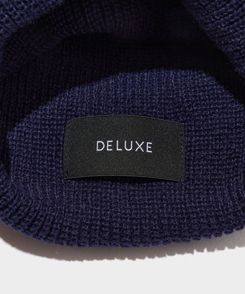 DELUXE（デラックス）の「DELUXE x THE Warriors BEANIE（ニットキャップ/ビーニー・メンズ・ブラック/ネイビー・FREE）」の10枚目の写真