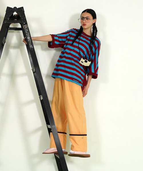 TUCKSHOP(タックショップ)の「HOTEL PAJAMA PANTS / ホテル パジャマ パンツ(その他パンツ・メンズ・ブラウン/グリーン/イエロー・1/2)」の13枚目の写真