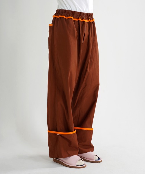 TUCKSHOP(タックショップ)の「HOTEL PAJAMA PANTS / ホテル パジャマ パンツ(その他パンツ・メンズ・ブラウン/グリーン/イエロー・1/2)」の15枚目の写真